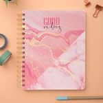 Doodle Study Planner for 6 Months I Hard Bound I 240 Ruled Pages I B5 Planner + 4 Sticker sheets + Theme Based Activity Pages I 90 GSM | Student Academic Organizer (Victory Vibe)