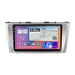 9" Touch Car Stereo Radio DAB Head Unit GPS Navigation For Toyota Camry 2006-2011 Android 12 Car radio Built-in CarAutoPlay Backup Camera Support DSP Bluetooth USB android auto (Size : 4Core WIFI 1G+