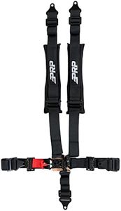 PRP Seats 5 Point Racing Harness Black – 2" Belts, Removable Shoulder Pads, SFI 16.1 Certified