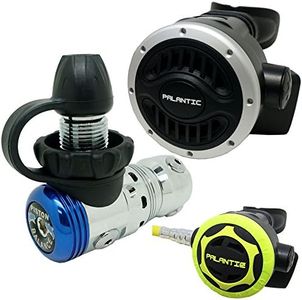 Palantic SCR-02-DIN-NA-OC Scuba Diving AS103 DIN Regulator and Octopus Combo