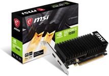 MSI GeForce GT 1030 2GHD4 LP OC Gaming Graphics Card - 2GB GDDR4, 1189 MHz, PCI Express 3.0 x16, 64 bit, DP, HDMI