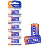 Alkaline Batteries 6V 4LR44 Battery for Dog Collar,Camera,Pack of 5,PKCELL