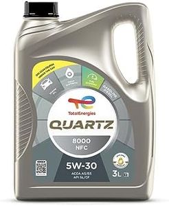 TotalEnergies Quartz 8000 NFC 5W-30 ACEA A5/B5, API SL/CF Fully Synthetic | Engine Oil for Cars (3L)