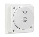 Lowenergie WiFi Smart Timer Switch, Compatible with Alexa and Google Assistant, No Hub Required, APP Remote Control, Control Your Devices from Anywhere 16 amp, Socket or Pattress Box Mounting