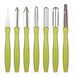 Tescoma 422010.00 Set of Carving Knife Tools, for Vegetables and Fruits