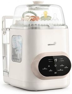 GROWNSY EaseClean Pro Bottle Washer & Sterilizer & Dryer, Visible Cleaning