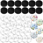 72 Pieces Craft Magnets Glass Ceram