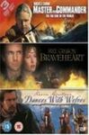 Master and Commander / Braveheart / Dances with Wolves [DVD]