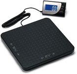 300 kg (660 lb) Digital Heavy Duty Shipping Scale, Cast Aluminum Platform, Backlit LCD, Multiple Weight Units, Capacity: Max 300 kg (660 lb), Min 0.5 kg (1.1 lb), Division: 0.1 kg / 0.1 lb