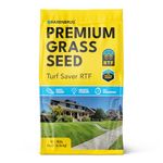 Barenbrug Turf Saver RTF Grass Seed - Less Water Self-Repairing Tall Fescue Turf for Use on Sports Field, Golf Courses, Parks, Lawns, and Yard (10 LB Bag)