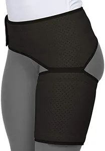 Vive Groin and Hip Brace - Sciatica Wrap for Men and Women - Compression Support for Nerve Pain Relief - Thigh, Hamstring Recovery for Joints, Flexor Strains, Pulled Muscles