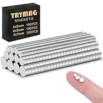 TRYMAG Small Magnets, 400Pcs Rare E