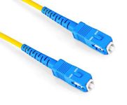 Syrolink RJ45 Simplex Single Mode Optical Fiber Patch Cord (Blue, 5 Meter, SC/PC to SC/PC)