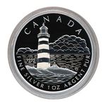 2004 $20 Canada Silver Coin: Sambro Island Lighthouse