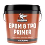 Liquid Rubber EPDM and TPO Primer – High-Performance Basecoat for RV, Camper and Trailer Roof Protection, 1 Gallon