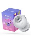 POCOCO Galaxy Projector for Bedroom with Replaceable Optical Film Discs, Home Star Projector with High-Definition Lens, Galaxy Light Projector for Relax, Study, and Sleep, Parent-Child Gifts