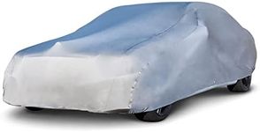 Budge Indoor Stretch Car Cover, Luxury Indoor Protection, Soft Inner Lining, Breathable, Dustproof, Car Cover fits Cars up to 157", Gray