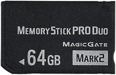 Mark2 Carte mémoire haute vitesse pour appareil photo Sony PSP1000 2000 3000 64 Go