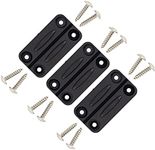 NeverBreak Parts - 3 Pack Black Igloo Cooler Hinges Replacement with Screws | High Strength Igloo Cooler Replacement Parts | Igloo Parts kit for ice chests