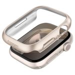 Spigen Thin Fit Designed for Apple Watch Case Series 9/8/7 41mm Thin Hard PC Case - Starlight