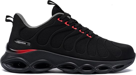 LARNMERN Steel Toe Safety Trainers, Men’s Work Shoes, Size 10 UK