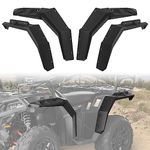 SAUTVS ATV Fender Flares for Polaris Sportsman XP 1000 850 2017-2023, Heavy Duty Front Rear Extended Mud Flaps Mud Guard Kit for Polaris Sportsman XP 1000 850 2017-2023 Accessories(4PCS, OEM# 2882455)