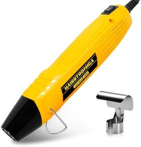 haisstronica Mini Heat Gun 350W, 2-Temp Settings 482°F & 752°F (250°C & 400°C) Hot Air Tool with Metal Stand, 110V Fast Heating Heat Gun for Shrink Tubing, Crafts, Embossing, Vinyl Wrap
