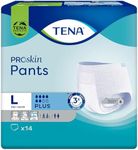 TENA Plus Pants, Heavy Incontinence, Large, Pack of 8