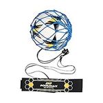 PodiuMax Hands-Free Soccer Kick/Throw Trainer, New Ball Locked Net Design, Adjustable Waist Belt & Cord Suit for All Levels (Fits Ball Size 3, 4, 5)