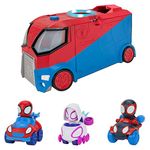 Marvel's Spidey and his Amazing Friends SNF0052 Web Transporter Feature Vehicle, Multi