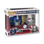 Funko Pop! Retro Toys: Transformers - Optimus Prime/Megatron 2 Pack - Metallic - Transformers Classic - Collectable Vinyl Figure - Gift Idea - Official Merchandise - Toys for Kids & Adults - TV Fans