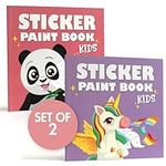 Fun Paint With Sticker Books For Ki