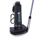 Grooveit The Wet Club Scrub Golf Water Brush - 3 Year Warranty - Anti-Leak Design - Magnetic Brush with Nylon-Bristle Head - Patented Pump for Easy Cleaning - Wide Cleaning Coverage - Long Lasting