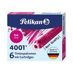 Pelikan Ink Cartridges TP/6 Pink - Pack of 10 (Pel321075)