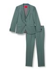 HUGO Men's Arti/Hesten232X Suit, Dark Green307, 48