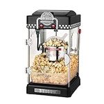 Great Northern Popcorn Company 83-DT5620 Northern Company GNP BlackGNP Little Bambino 2-1/2 Ounce Retro Style Popcorn Popper Machine, 2.5 Ounce, Black