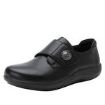 Alegria Spright Womens Shoes, Black Smooth, 7-7.5 Wide