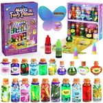 Alritz Fairy Mixies Potion Kits for Kids, 20 Bottles Magic DIY Mixies Potions, Halloween Decorations Creative Crafts Toys for Girls 6 7 8 9 10