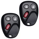 Keyless Entry Remote Control Key Fob Replacement Fits for Chevy Silverado 1500 2500HD 2003 2004 2005 2006 Avalanche Equinox SSR Suburban Tahoe GMC Sierra Yukon XL Hummer H2 Cadillac Escalade LHJ011