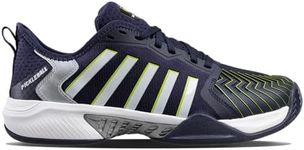 K-Swiss Men's Pickleball Supreme Shoe, Peacoat/White/Lime Green, 7.5 M
