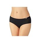 Le Mystere Women's Infinite Comfort Hipster Panty, Black, Small-Medium