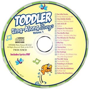 50 Toddler Sing-Along Songs 2 CD Set