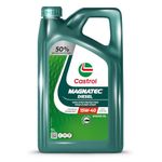 Castrol MAGNATEC DIESEL 15W-40 PART-Synthetic Engine Oil for Diesel Cars 5L