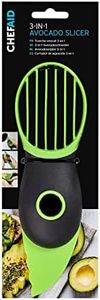 Chef Aid 3 in 1 Avocado Tool, Essential Gadget for Cutting, De-Stoning and Slicing, Perfect for Everday use and can Prepare Avocados into Many Styles, Can be Used on Other Soft Fruit and Veg