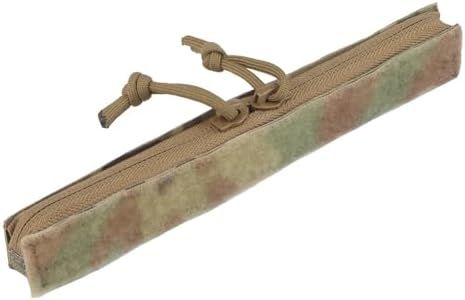 OAREA Tactical Vest Zipper Insert Pocket For Vest Combat Crye AVS Hook And Loop YKK Double Zipper Panel Storage Pouch