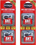 Acense Ant Killer Bait Station for Destroys Ant, Insect Repellent, Ants Killer, Pest Control, Let Ants Destroy Their Nests and Other Ants, Perfect for Outdoor and Indoor (4pk)