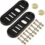 Mowtiler 490-241-0010 Snowblower Skid Shoes for Universal Snow Thrower with Shear Pins Carriage Bolts