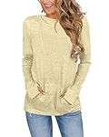 AUSELILY Long Sleeve Tops With Pock