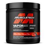 MuscleTech Vapor X5 Pre Workout Powder, Energy Drink with 3g Creatine Monohydrate Powder, Beta Alanine, Alertness and Performance with Caffeine, 30 Servings, 252g, Fruit Punch