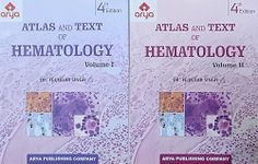 ATLAS AND TEXT Of HEMATOLOGY Volume 1&2 By Tejinder Singh NVB++++